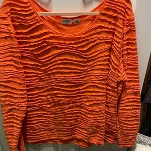 Orange sweater